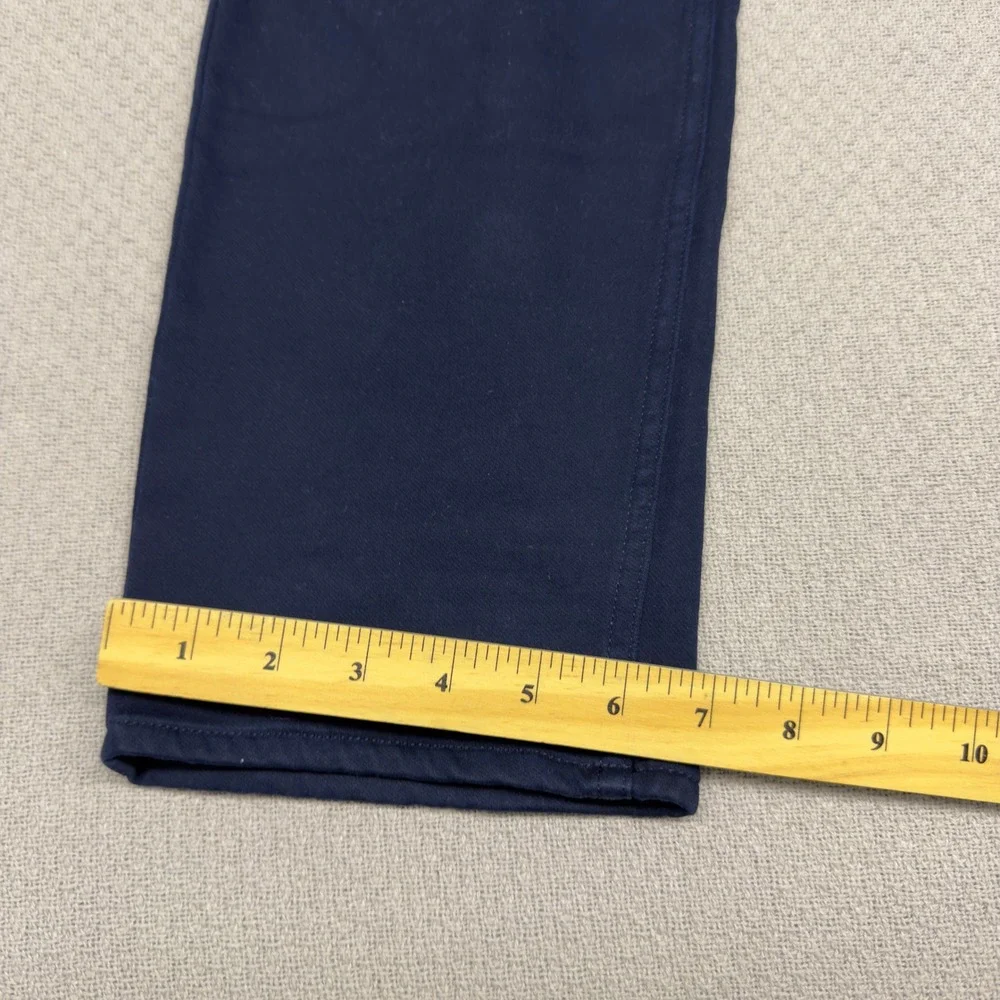 Banana Republic Pants Mens 34x34 Navy Blue Slim Fit Chino Business Casual Twill